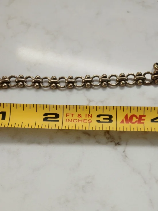 Vintage Heidi Daus Blue Faceted Swarovski Crystal Necklace with Cross Pendant - Picture 7 of 7